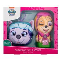 Paw Patrol geschenkset skye showergel + spons - thumbnail