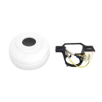 Hangende lamp EDM 33806 Navulling Ø 131 x 56 mm Wit Hangende lamp EDM 33806 Navulling Ø 131 x 56 mm Wit