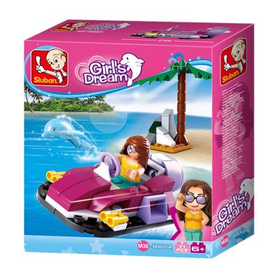 Sluban girls dream serie m38-b0600a hovercraft 71-delig
