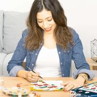 Ravensburger creart schilderen op nummer - kers - thumbnail