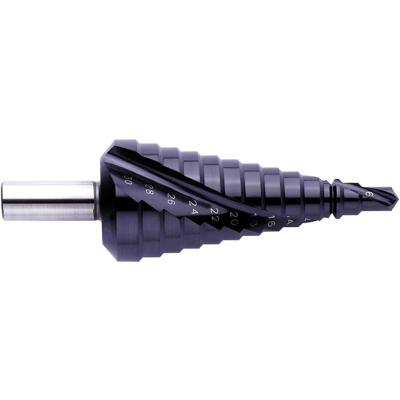 Exact 796 / 07023 HSS Getrapte boor Gezamenlijke lengte 98 mm TiAIN 3 vlakken schacht 1 stuk(s)