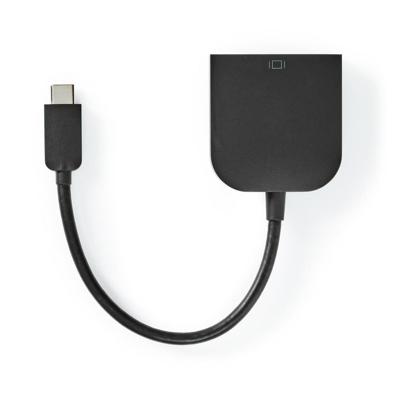 Nedis USB-C Adapter | USB-C Male naar DVI-D 24+1-Pins Female | 0.2 m | 1 stuks - CCGP64552BK02 CCGP64552BK02 Nedis USB-C Adapter | USB-C Male naar DVI-D 24+1-Pins Female | 0.2 m | 1 stuks - CCGP64552BK02 CCGP64552BK02