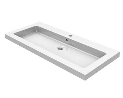 Wiesbaden keramische meubelwastafel 100x46 1 kr.gat