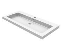 Wiesbaden keramische meubelwastafel 100x46 1 kr.gat - thumbnail