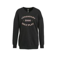 ONLY PLAY sportsweater Jara zwart/taupe - thumbnail