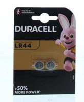 Duracell Knoopcel LR44 1.5 V 2 stuk(s) 105 mAh Alkaline Elektro AG13 - thumbnail
