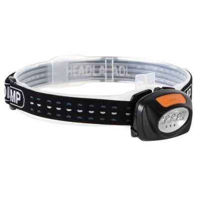 2-in-1 hoofdlamp met 4 witte en 3 rode leds Velleman - Velleman