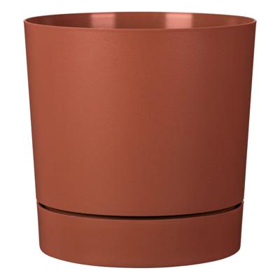 Ronde bloempot met waterreservoir - GARDEN ID - Plano - Ø 29 - 14 L - H 29 cm - Siena