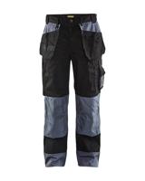 Blåkläder Werkbroek 15031860 | Zwart/Grijs | Maat 62 - 7330509264997 - thumbnail