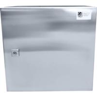 TRU COMPONENTS TC-SS404020 Schakelkast 400 x 400 x 200 RVS Lichtgrijs 1 stuk(s) - thumbnail