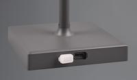 Trio Oplaadbare tafellampSanchez antraciet - R54126142 - thumbnail