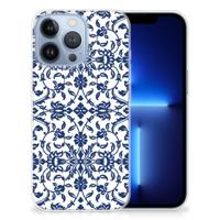 Apple iPhone 13 Pro | TPU Case | Flower Blue - thumbnail