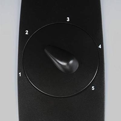 Cloer 1629 Hart-wafelijzer Met handmatige temperatuursinstelling RVS, Zwart