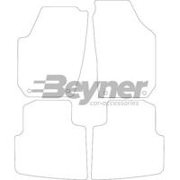 Automatten passend voor Skoda Roomster 2012- 4-delig BL1785524 - thumbnail