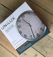 Wandklok unilux outdoor radio-controlled grijs - thumbnail