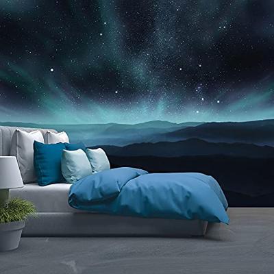 Noordwand Atmosphere Fotobehang zwart met sterrenhemel G78420