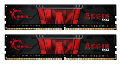 G.Skill Aegis Werkgeheugenset voor PC DDR4 32 GB 2 x 16 GB Non-ECC 3200 MHz 288-pins DIMM CL16-18-18-38 F4-3200C16D-32GIS G.Skill Aegis Werkgeheugenset voor PC DDR4 32 GB 2 x 16 GB Non-ECC 3200 MHz 288-pins DIMM CL16-18-18-38 F4-3200C16D-32GIS