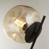 Searchlight Zwarte tafellampPunch design - EU22121-1BK - thumbnail