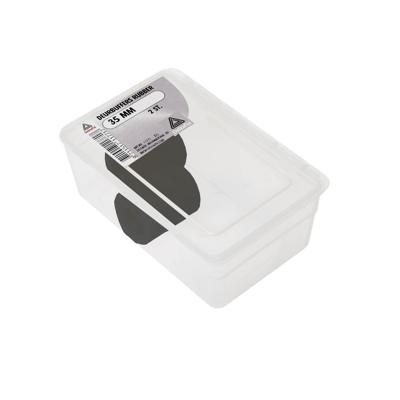 Deurbuffers rubber 35mm zwart 2st Deltafix - Deltafix