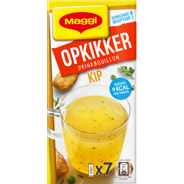 MAGGI Opkikker Drinkbouillon Kip 7 x 4 g bij Jumbo
