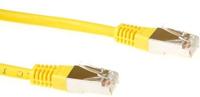 ACT IB7810 F/UTP CAT5E Patchkabel Geel - 10 meter - thumbnail