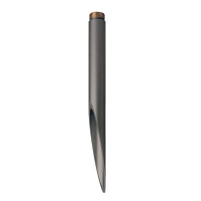 Aardpin aluminium antraciet voor ADEGAN/PLENUM