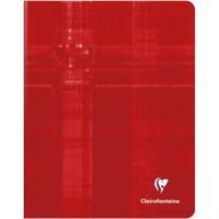 Clairefontaine schrift Metric, ft 16,5 x 21 cm, geruit 5x5 mm, rood - thumbnail