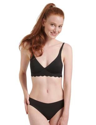 Naadloos ondergoed dames Zero hipstring microfiber 2.0 -Schijnt niet door - Onzichtbaar - katoenen kruisje