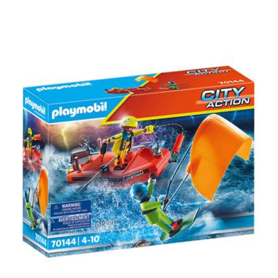 Playmobil® City Action 70144 redding op zee kitesurfers redding met boot Playmobil® City Action 70144 redding op zee kitesurfers redding met boot