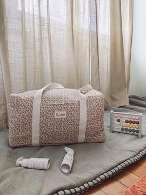 Luiertas - TINEO - 40 x 22 x 24 cm - Luipaardprint