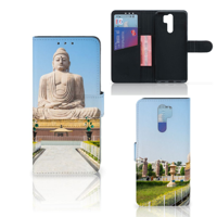 Xiaomi Redmi 9 Flip Cover Boeddha - thumbnail