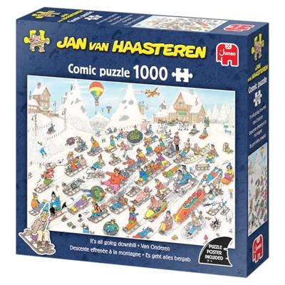 Jan Van Haasteren legpuzzel - van onderen!, 1000st.