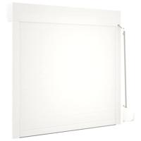 Rolluik 100x100 cm aluminium wit - thumbnail