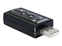 DeLOCK USB Sound Adapter 7.1 geluidskaart - thumbnail