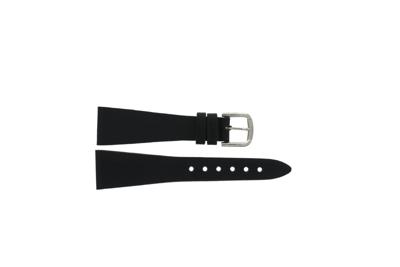 Horlogeband Universeel 1030156.23 Leder Zwart 23mm