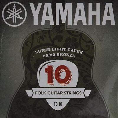 Yamaha FB10 80/20 Bronze Super Light western gitaar snarenset Yamaha FB10 80/20 Bronze Super Light western gitaar snarenset