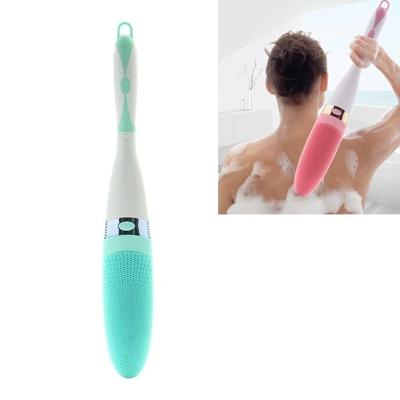 CNaier AE-8381 huishoudelijke waterdichte vibratie siliconen elektrische massage bad Body Brush (groen)