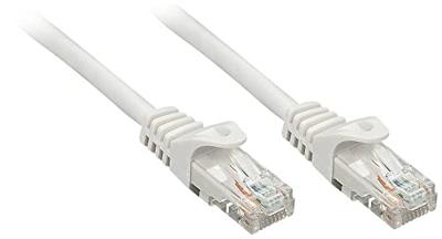 LINDY 48405 RJ45 Netwerkkabel, patchkabel CAT 5e F/UTP 10.00 m Grijs 1 stuk(s)