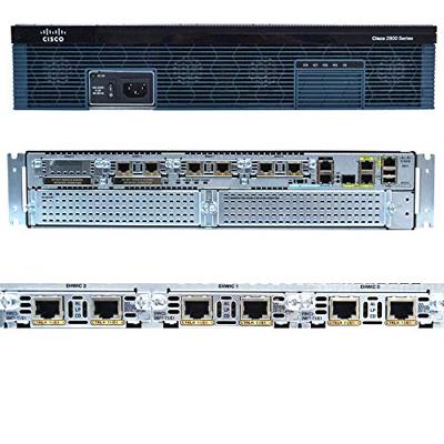 Cisco 2921 Integrated Services Router (8-poort, Gigabit Ethernet)