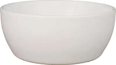 Floran schaal Boule 24.5x9.5cm wit mat