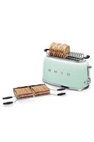 SMEG - Broodrooster - TSF02PGEU Broodrooster 2x4 Groen - thumbnail