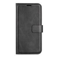 Casecentive Leren Wallet case met sluiting iPhone 15 Pro zwart - thumbnail