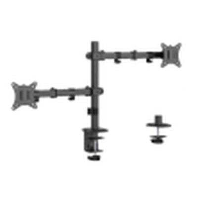 Dubbele monitorarm voor bureau-montage, 17”-32” Dubbele monitorarm voor bureau-montage, 17”-32”