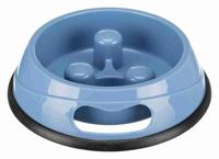 Trixie voerbak slow feed kunststof anti-slip assorti - thumbnail