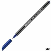 Fineliner edding 1200 003 fijn blauw | 10 stuks - thumbnail