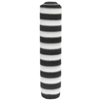 VidaXL Privacynet 195 g/m² 1,5x10 m hdpe antracietkleurig en wit