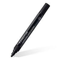 Staedtler Permanent marker Lumocolor Zwart, Wit 3 stuk(s) - thumbnail