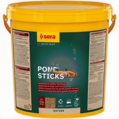 Sera Pond Granulat 21L - Drijvend Totaalvoer voor Vijvervissen | Gezondheid & Vitaliteit Jaarrond