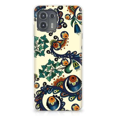 Siliconen Hoesje Motorola Edge 20 Lite Barok Flower Siliconen Hoesje Motorola Edge 20 Lite Barok Flower