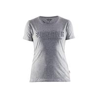 Blåkläder Dames T-Shirt 3D 34311043 | Grijs Mêlee | Maat 3XL - 7330509770917 - thumbnail
